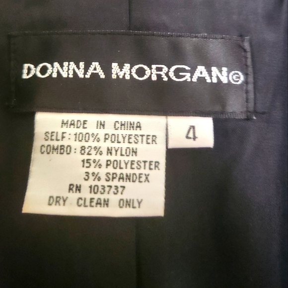 Donna Morgan Other - Donna Morgan black tuxedo suit